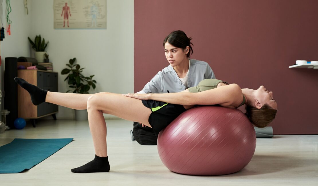 Assisting Physical Therapy Session for Injury Recovery