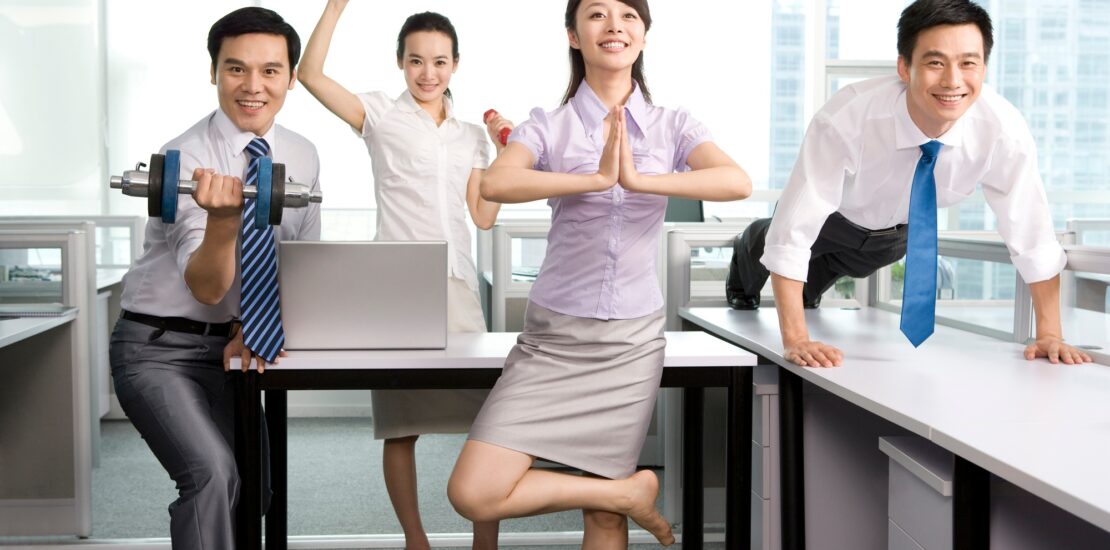 Keeping fit in the office