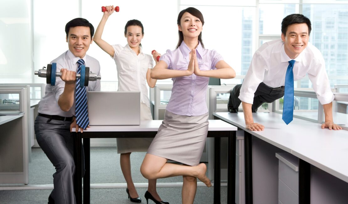 Keeping fit in the office