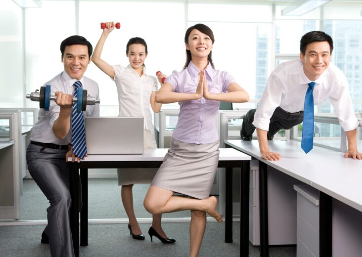 Keeping fit in the office