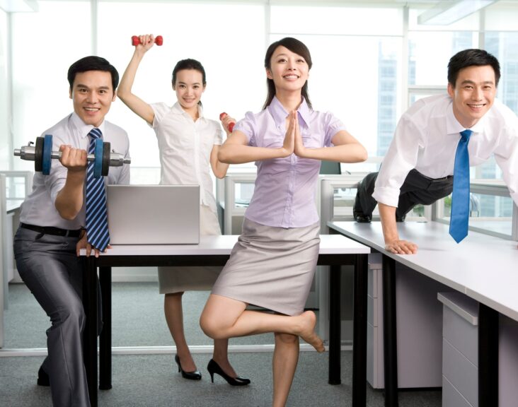 Keeping fit in the office