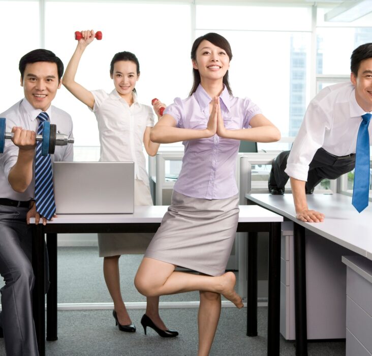 Keeping fit in the office