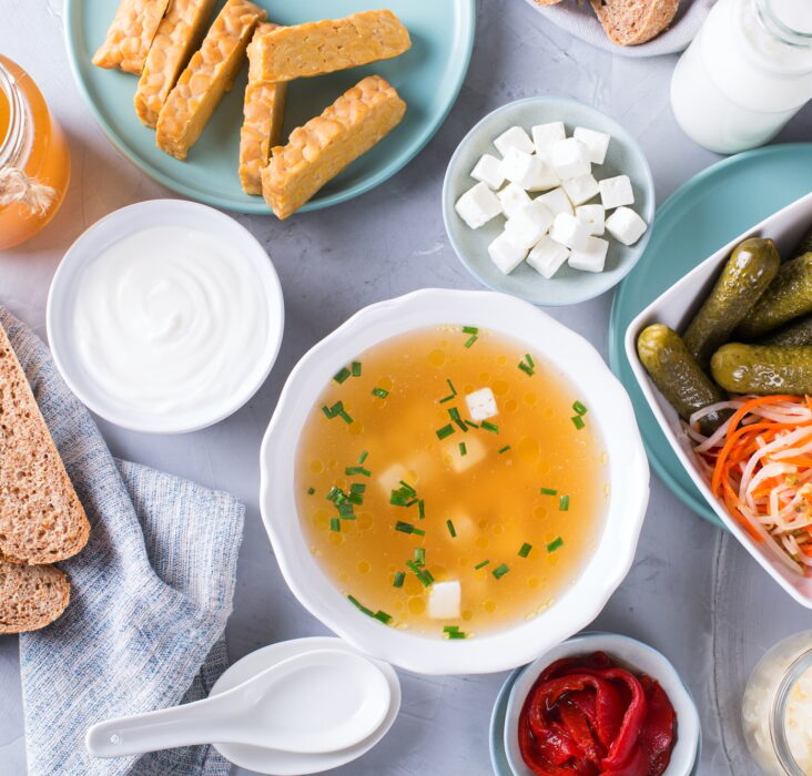 Postbiotics, probiotics, functional food, fermented, good for gut, bowel health