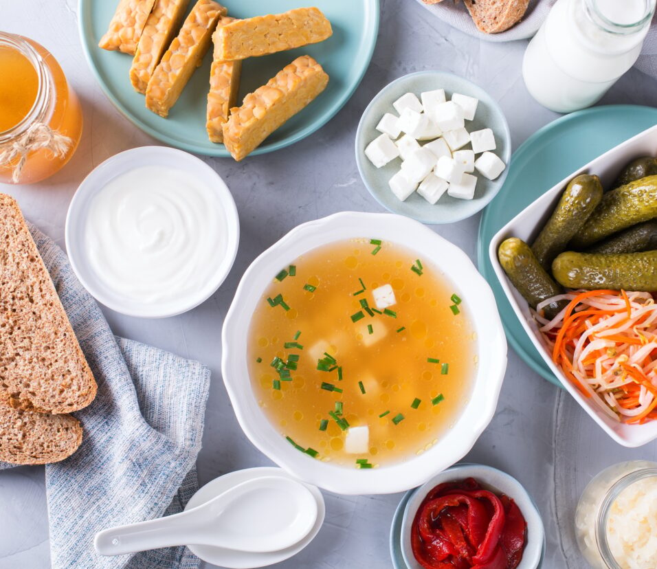 Postbiotics, probiotics, functional food, fermented, good for gut, bowel health