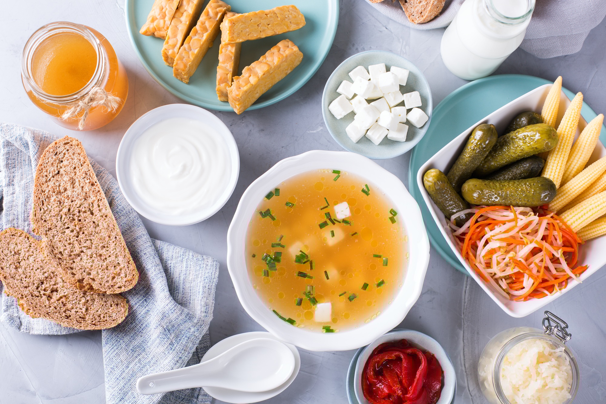 Postbiotics, probiotics, functional food, fermented, good for gut, bowel health